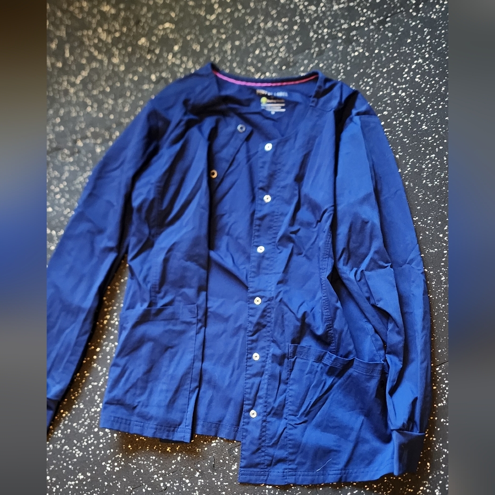 Purple Lable Scrub Jacket Size Medium